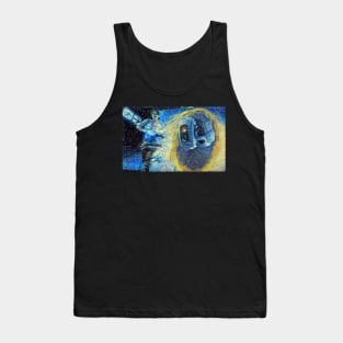 Portal Chell and GLaDOS Starry Night Tank Top